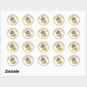 Ode to The Nutcracker Ballet French Horn Ronde Sticker (Vel)