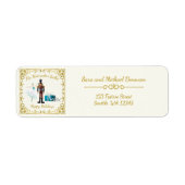Ode to The Nutcracker Ballet Icon Address Label (Voorkant)