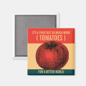 Ode to the Tomato Magnet (Recto/Verso)