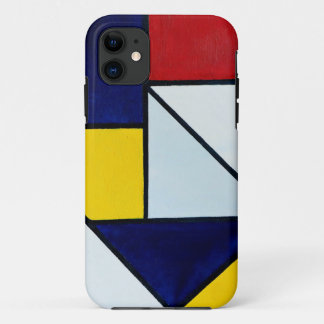 Ode tot the Stijl Piet Mondriaan iPhone 11 Hoesje
