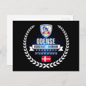 Odense Briefkaart (Voorkant / Achterkant)
