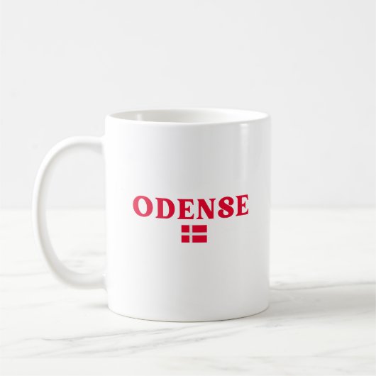 ODENSE Denemarken Koffiemok (Links)