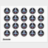 Odense Ronde Sticker (Vel)