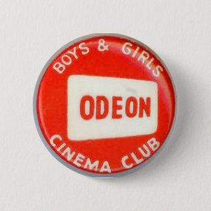 Odeon Cinema Boys and Girls Club Ronde Button 5,7 Cm