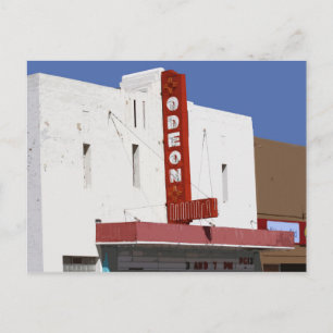 Odeon Theater, Tucumcari, New Mexico Briefkaart