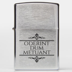 Oderint Dum Metuant