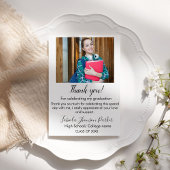 %odern Script graduation merci message