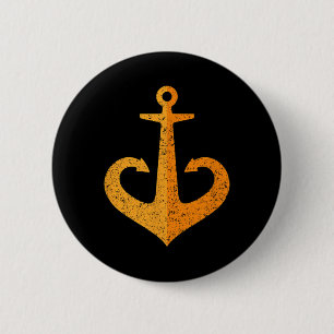 Odesa Odessa Anker Embleem Symbool Oekraïne Ukr Ronde Button 5,7 Cm