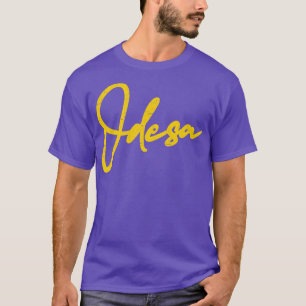 Odesa Vervaagd Ontwerp T-shirt