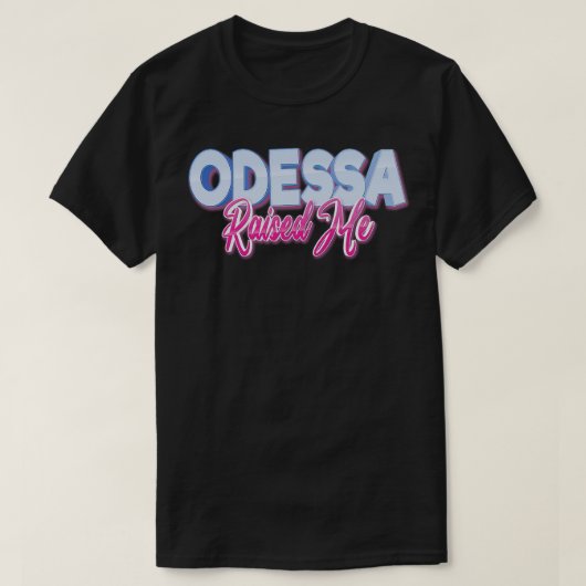 Odessa heeft me opgevoed t-shirt (Design voorkant)