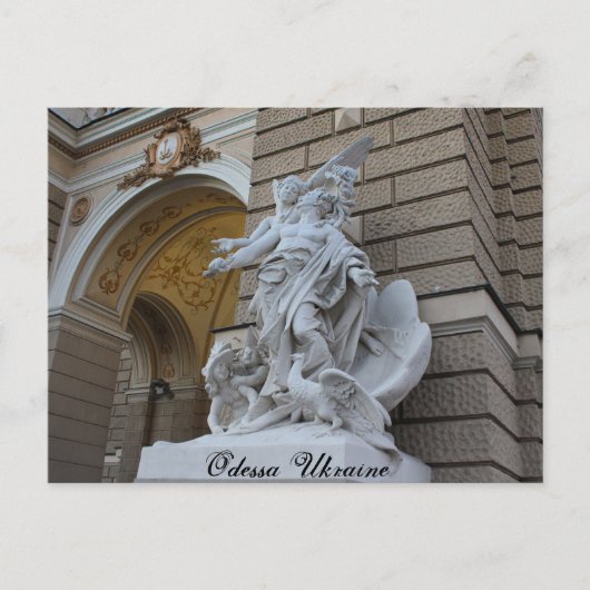 Odessa Oekraïne Briefkaart (Voorkant)