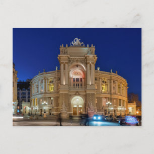 Odessa Opera en Ballet Theater Briefkaart