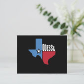 Odessa Texas TX Briefkaart (Staand voorkant)