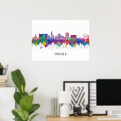 Odessa Ukraine Skyline Poster (Thuiskantoor)