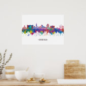 Odessa Ukraine Skyline Poster (Keuken)