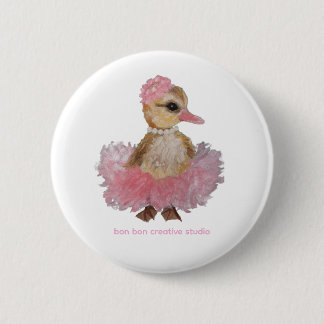 Odette op een speld ronde button 5,7 cm