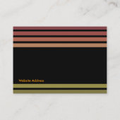 Odeur de sol humide Chubby Cartes de visite (Dos)