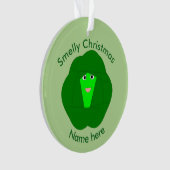 Odeur Noël Bruxelles Sprout Acrylique Ornement (devant)
