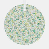 Odia Glas Ornament (Achterkant)