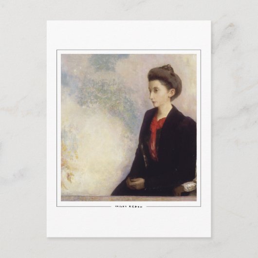Odilon Redon #14 - Carte postale Art (Devant)