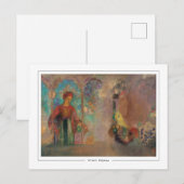 Odilon Redon #20 - Carte postale d'art fin (Devant / Derrière)