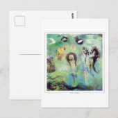 Odilon Redon #234 - Carte postale d'art fin (Devant / Derrière)