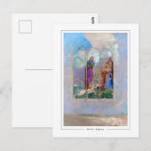Odilon Redon #23 - Carte postale d'art (Devant / Derrière)