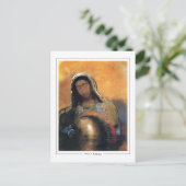 Odilon Redon #315 - Carte postale d'art fin (Debout devant)