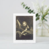 Odilon Redon #517 - Carte postale d'art fin (Debout devant)