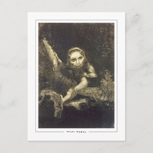 Odilon Redon #517 - Carte postale d'art fin (Devant)