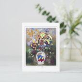 Odilon Redon #528 - Kunstmatig Briefkaart (Staand voorkant)