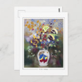 Odilon Redon #528 - Kunstmatig Briefkaart (Voorkant / Achterkant)