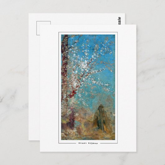 Odilon Redon #587 - Carte postale Art (Devant / Derrière)