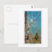Odilon Redon #587 - Carte postale d'art (Devant / Derrière)