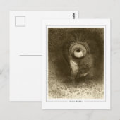 Odilon Redon #675 - Carte postale d'art fin (Devant / Derrière)