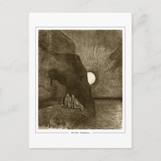 Odilon Redon #678 - Carte postale d'art fin (Devant)