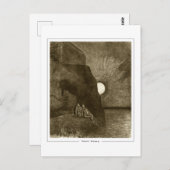 Odilon Redon #678 - Kunstmatig Briefkaart (Voorkant / Achterkant)