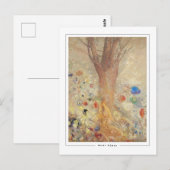 Odilon Redon #6 - Carte postale d'art fin (Devant / Derrière)