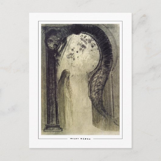 Odilon Redon #85 - Carte postale d'art fin (Devant)