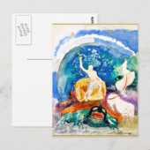 Odilon Redon - Apollo Riding een Groene Monster Briefkaart (Voorkant / Achterkant)