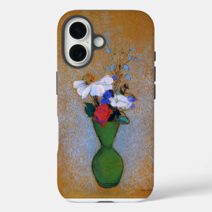 Odilon Redon Bloemen in Vaas iPhone 16 Hoesje