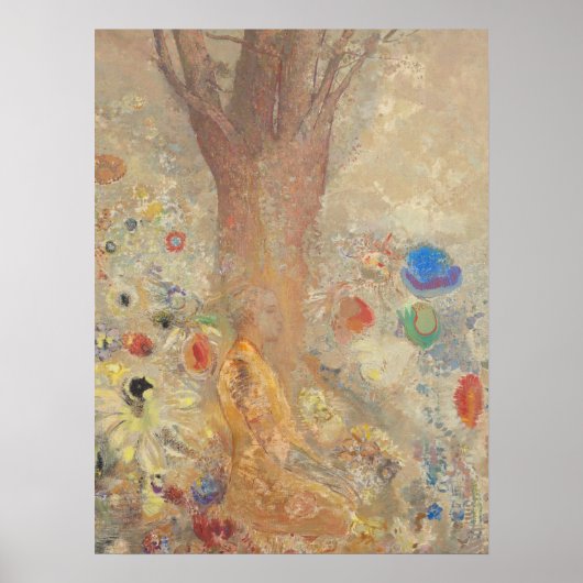 Odilon Redon Buddha in zijn jeugd CC0027 Poster (Voorkant)