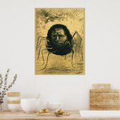 Odilon Redon - de Droogspin, Poster (Keuken)