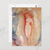 Odilon Redon- de Geboorte van Venus Briefkaart (Voorkant / Achterkant)