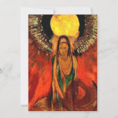 Odilon Redon, De vlam, (Voorkant)