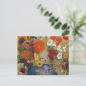 Odilon Redon Flowers CC0601 Carte postale Annivers (Debout devant)