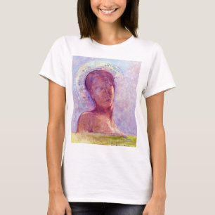 Odilon Redon, gesloten ogen 1889 T-shirt