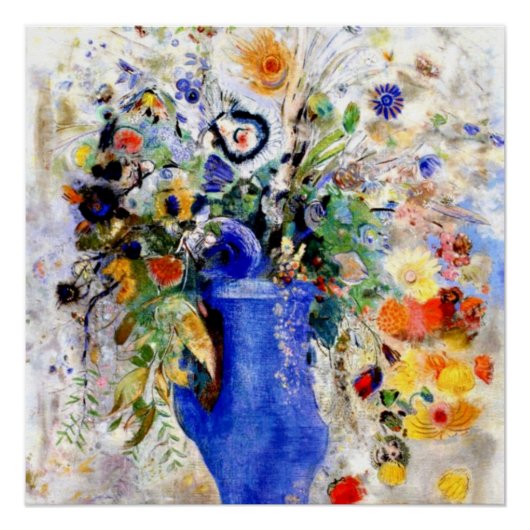 Odilon Redon - Groot Boeket Perfect Poster (Voorkant)