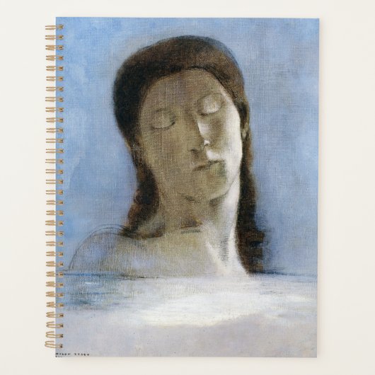 Odilon Redon, les yeux fermés 1890 (Devant)