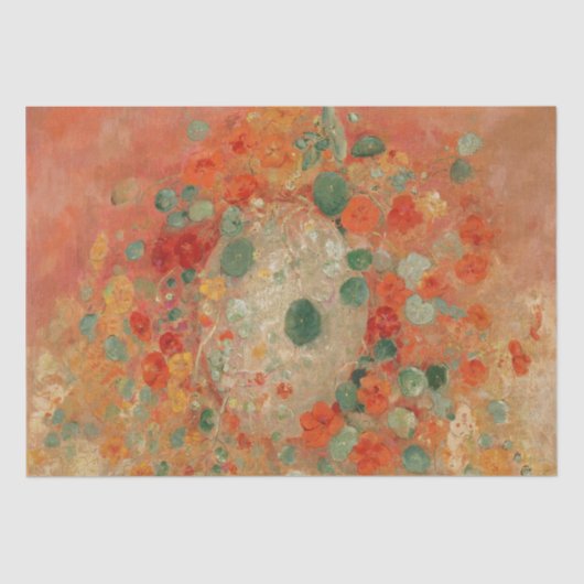 Odilon Redon | Nasturtia (1905) Tissuepapier (Voorkant)
